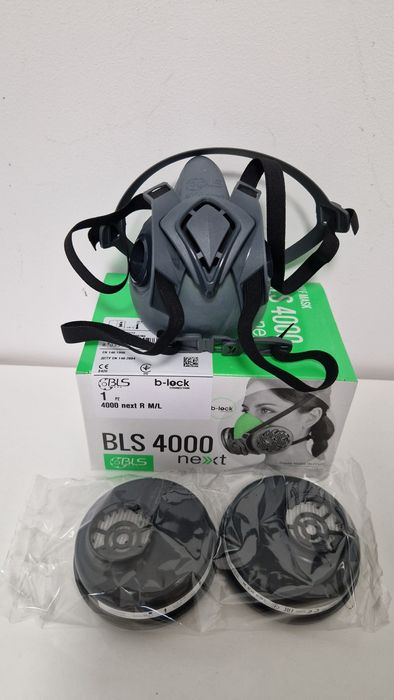 Półmaska BLS 4000 next + komplet filtrów 202 P3 R