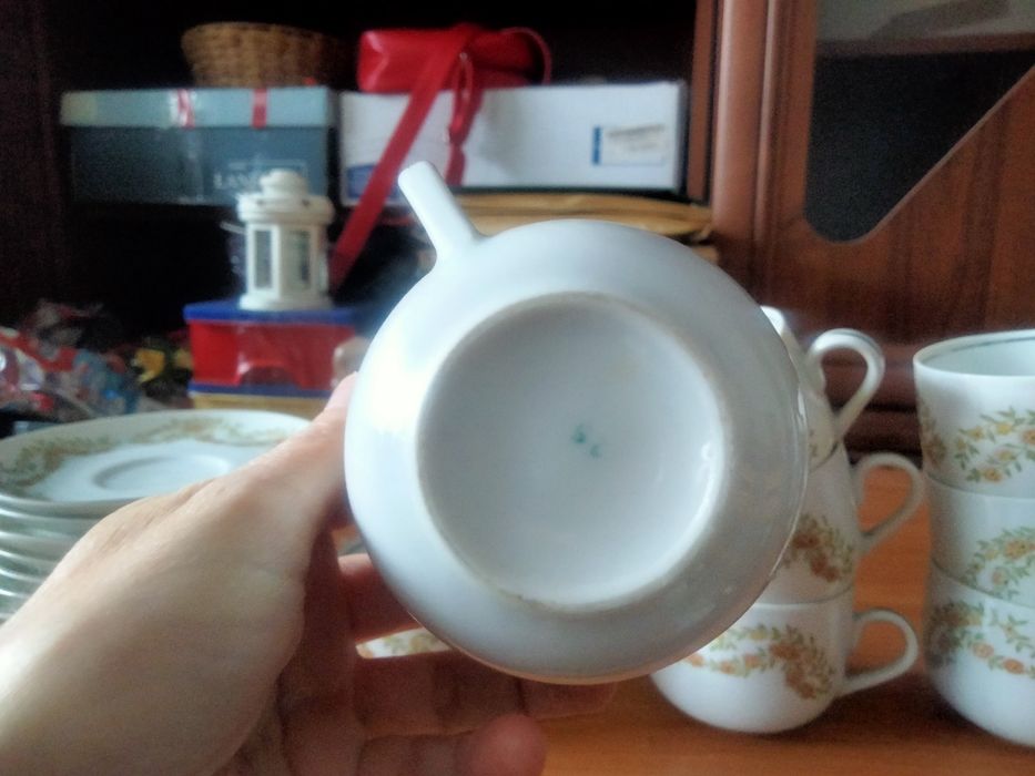 Zestaw porcelany PRL