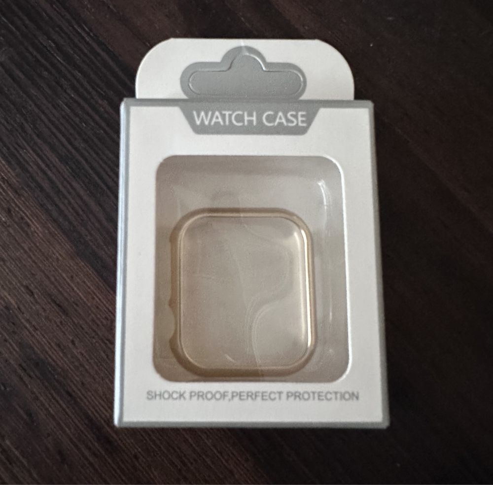 Metalowe złote etui obudowa do Apple Watch 41mm