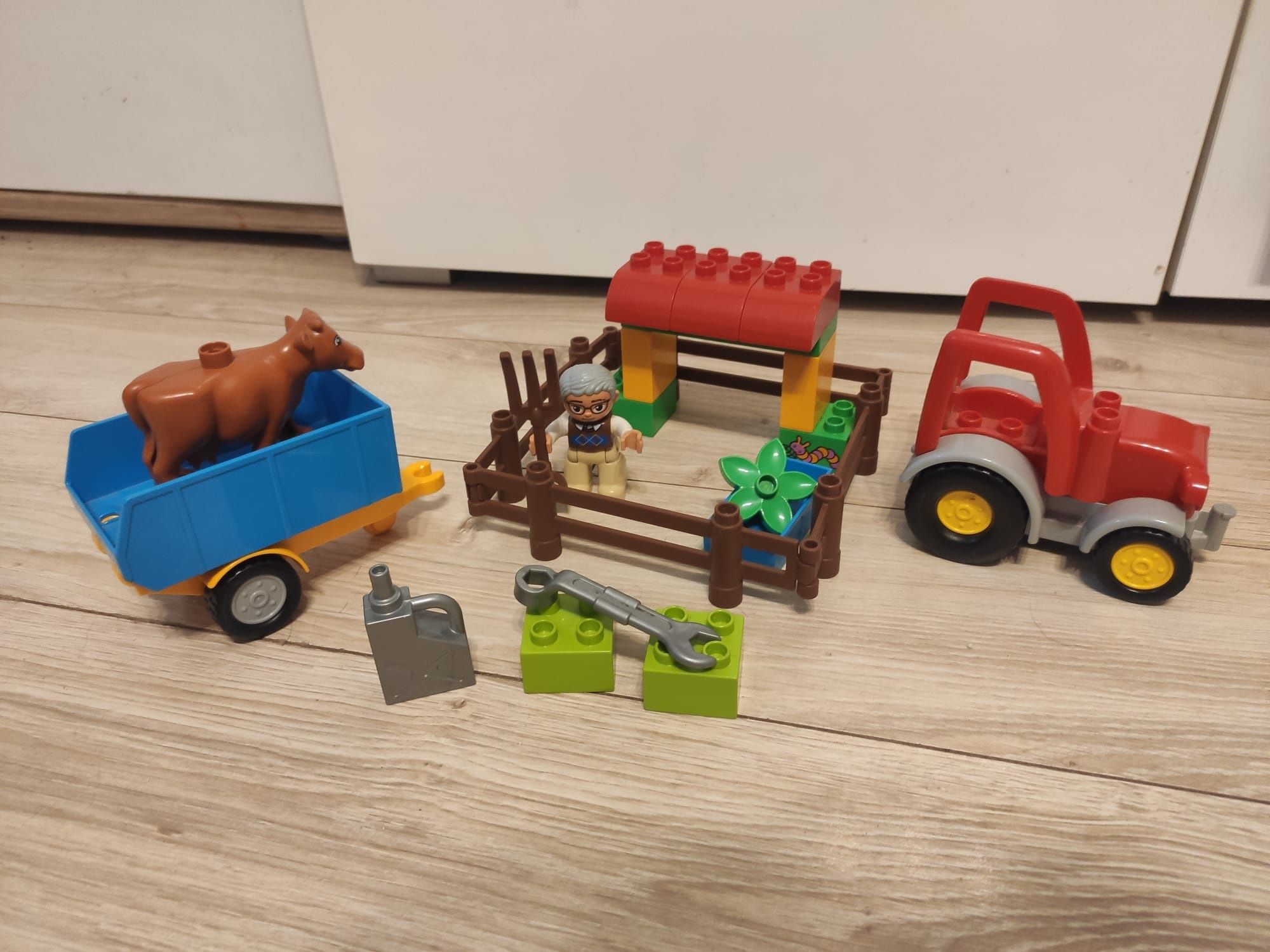 LEGO Duplo, Traktor 10524 Stan bardzo dobry