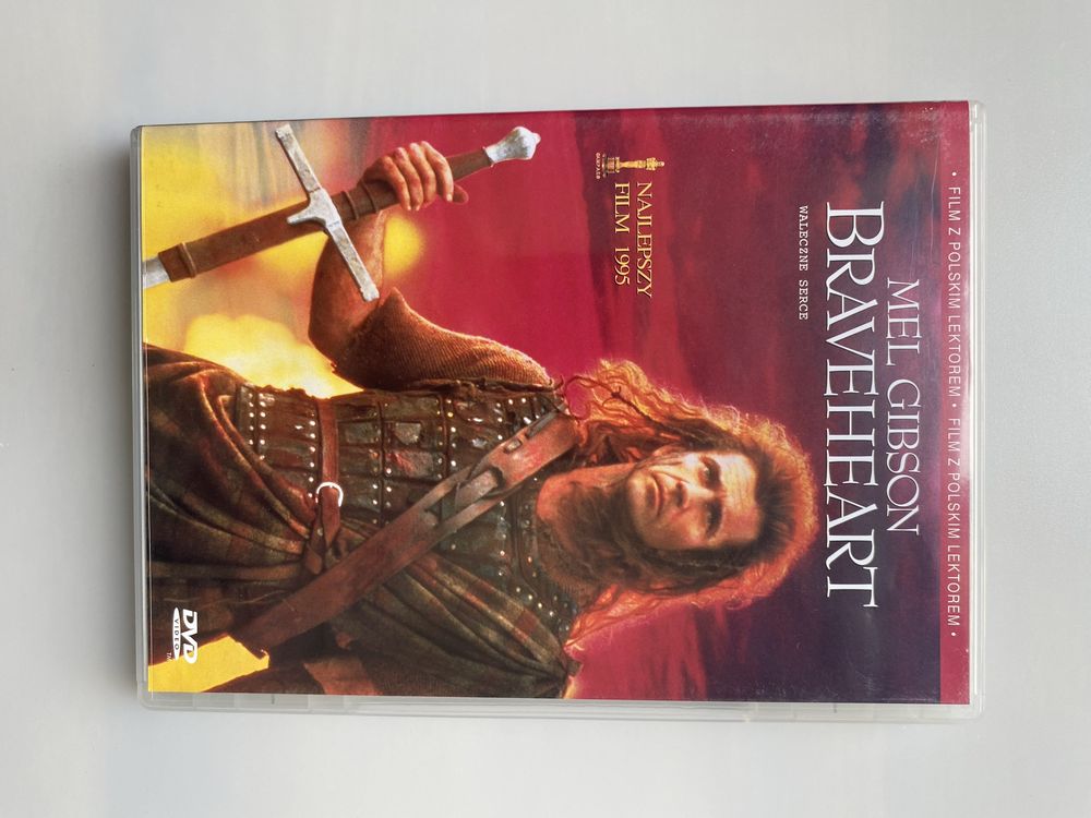 Film Waleczne serce Braveheart Mel Gipson na DVD