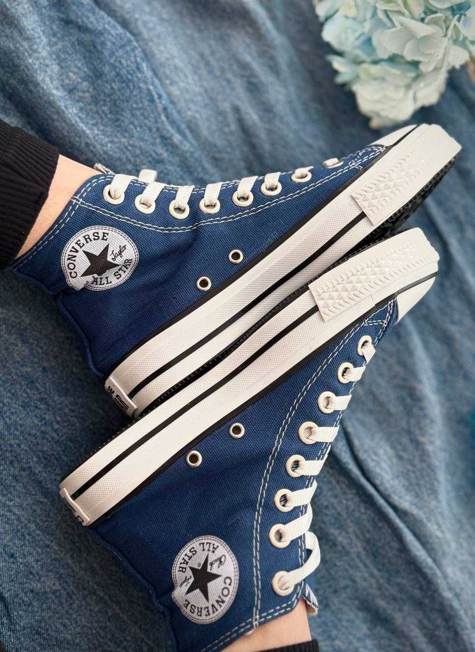 Converse All Star blue Сині жіночі кеди конверс олл стар сині 36-40