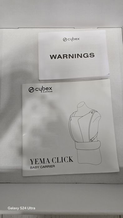 Сумка-кенгура Cybex Platinum Yema Click baby carrier