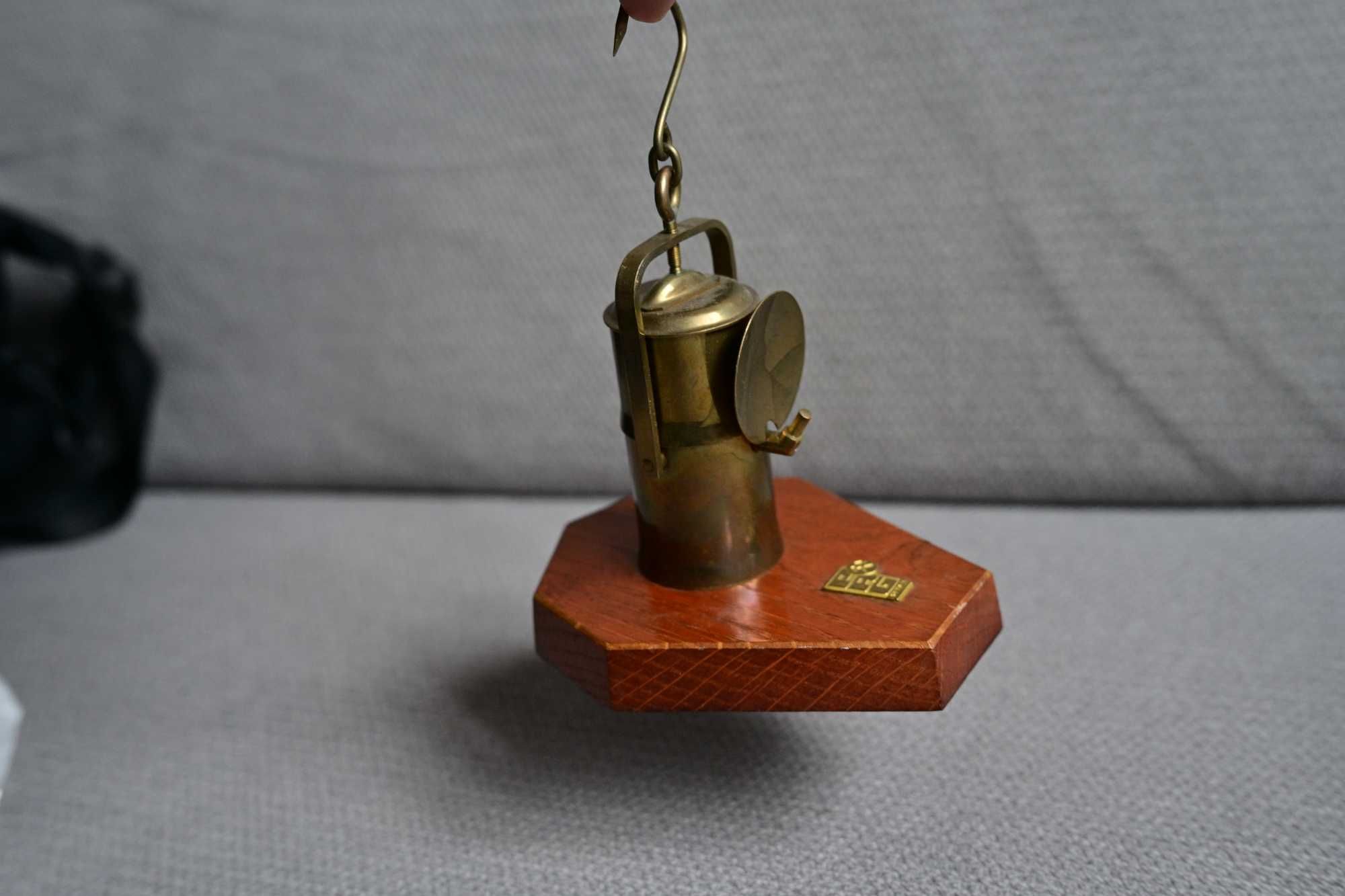 Pamiątka Górnicza PRG Bytom Prl Gruba Lampa