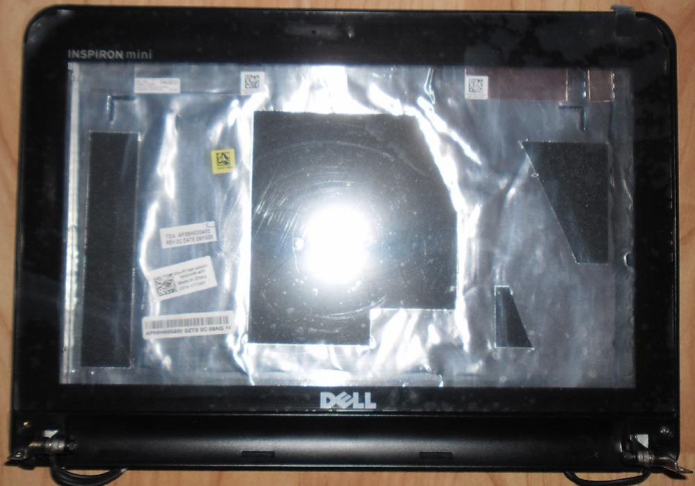 Dell mini 10 klapa matrycy plus ramka wewnetrzna
