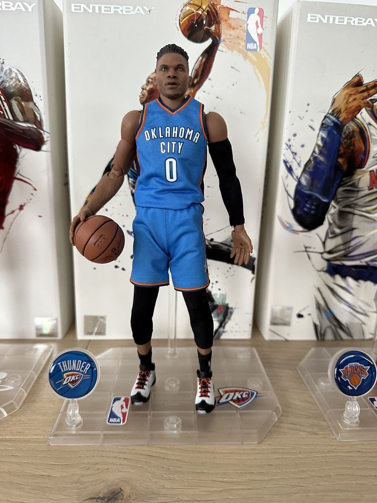 Zestaw Enterbay NBA 1/9 Curry, Lebron, Harden, Westbrook, Anthony,Wall
