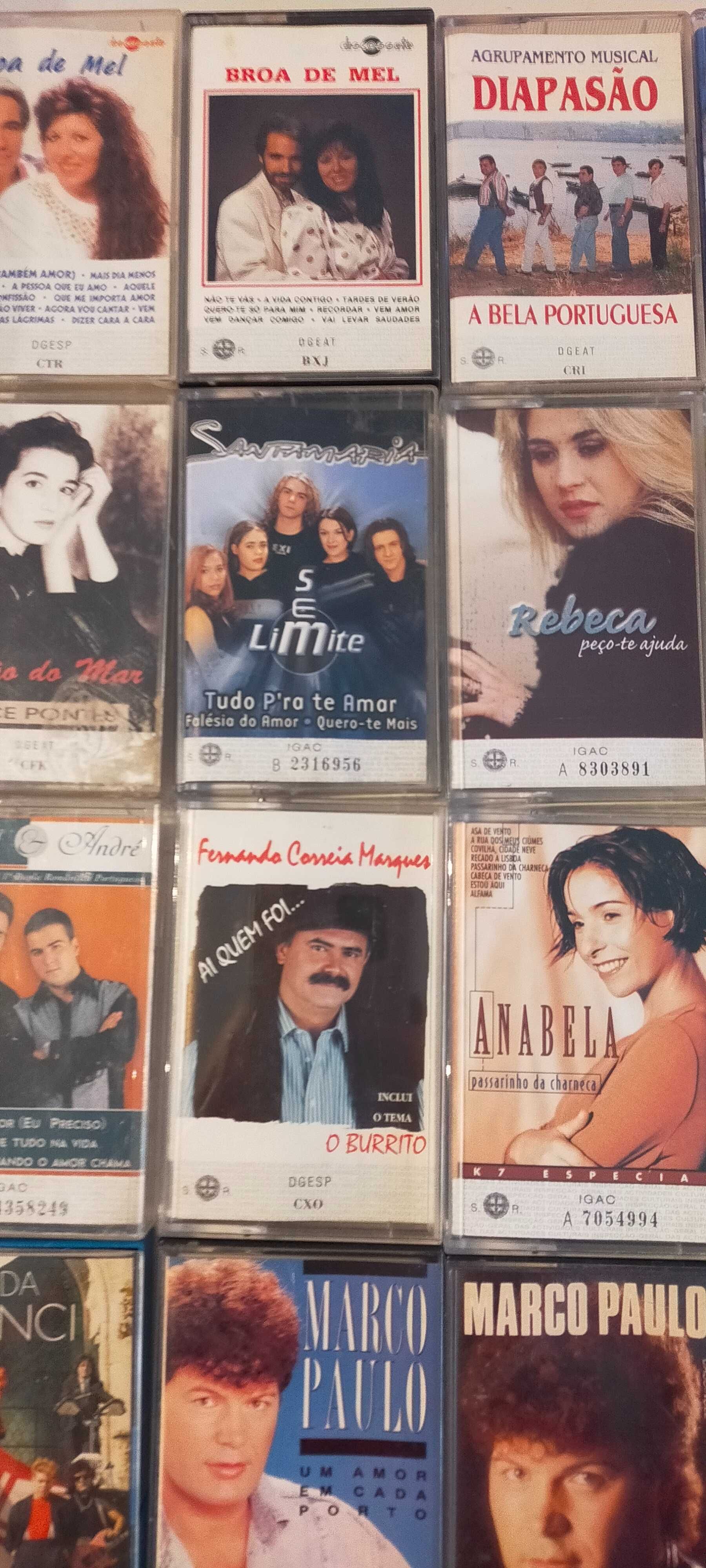 Cassetes de música Portuguesa