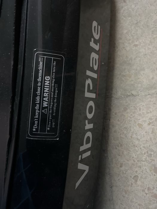 Vibroplate com pouco uso