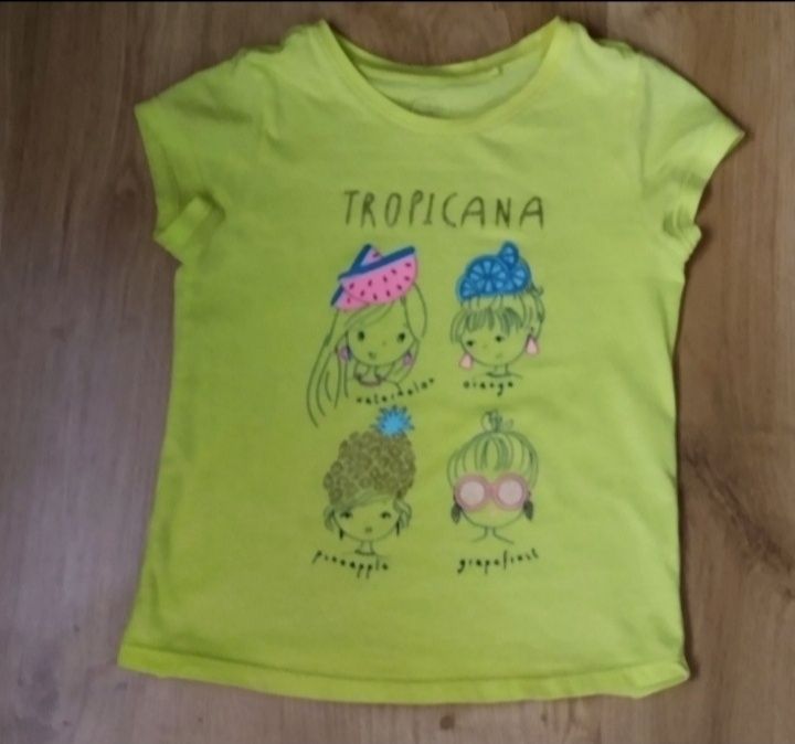 Bluzki letnie 122, 9 szt