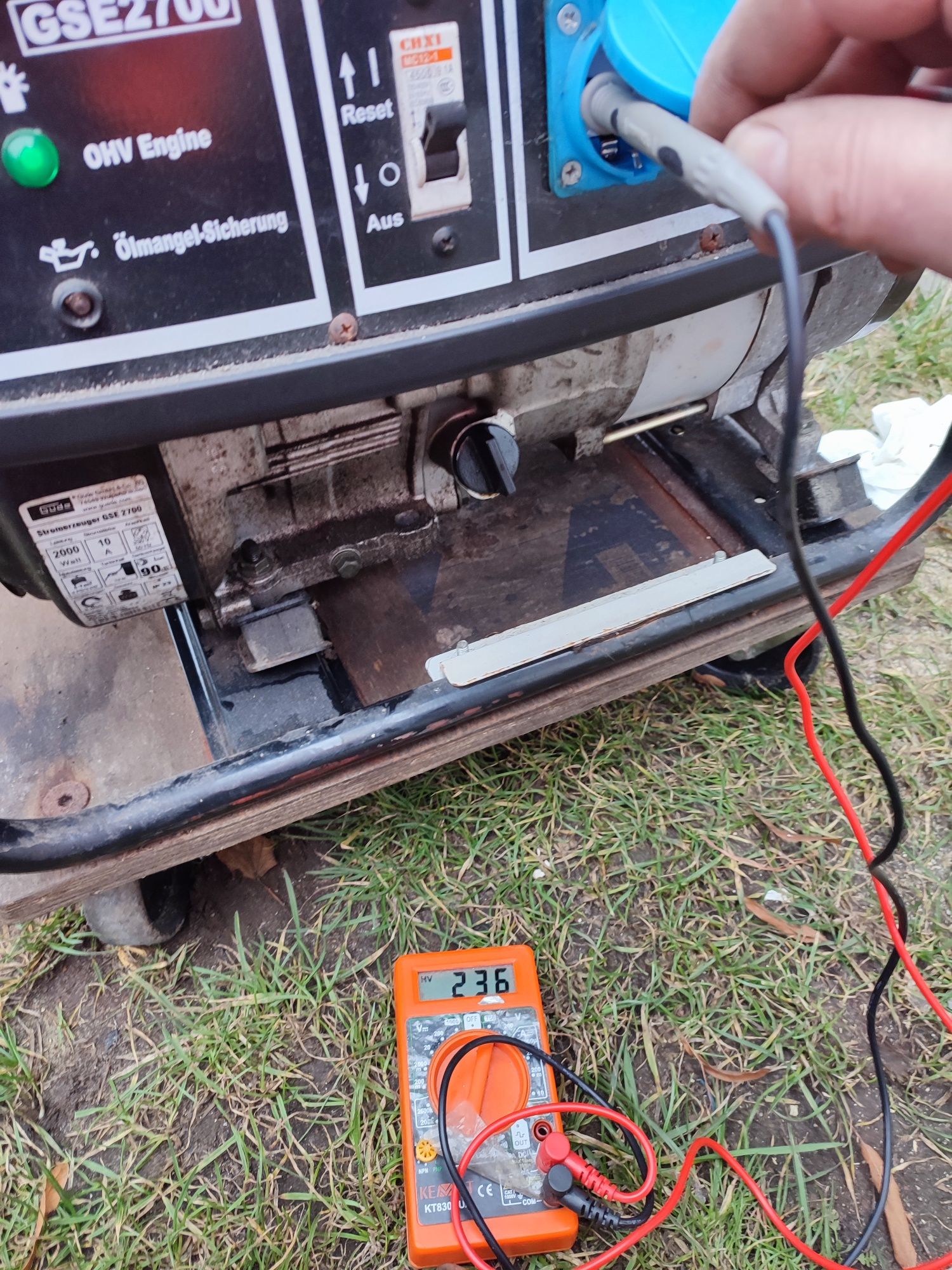 Solidny agregat prądotwórczy NIE CHIŃSKI generator Miedź  AVR 2000W/10