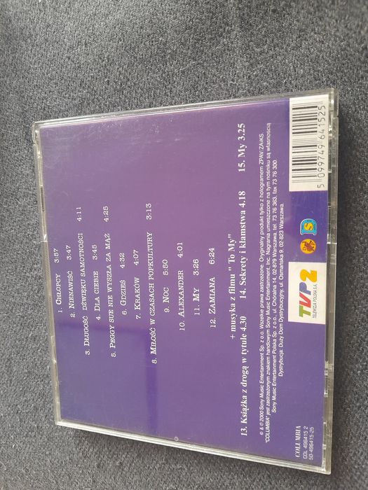 Myslovitz "Miłość w czasach popkultury" -płyta CD