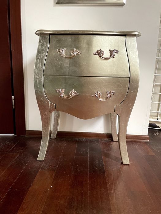 Szafka nocna / mała komoda Romantic Gold - Kare Design