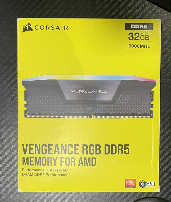 RAMy Corsair Vengeance DDR5 32GB (2x16) 6000MHz CL30