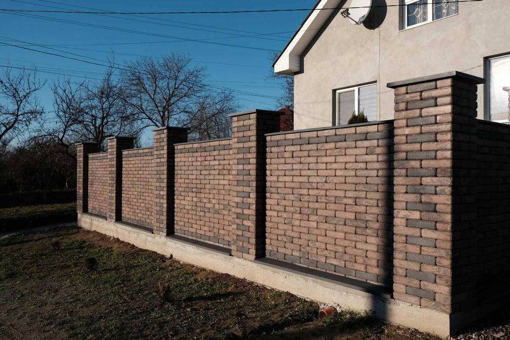 Цегла облицювальна для огорожі,паркану,альтанки від Brickland