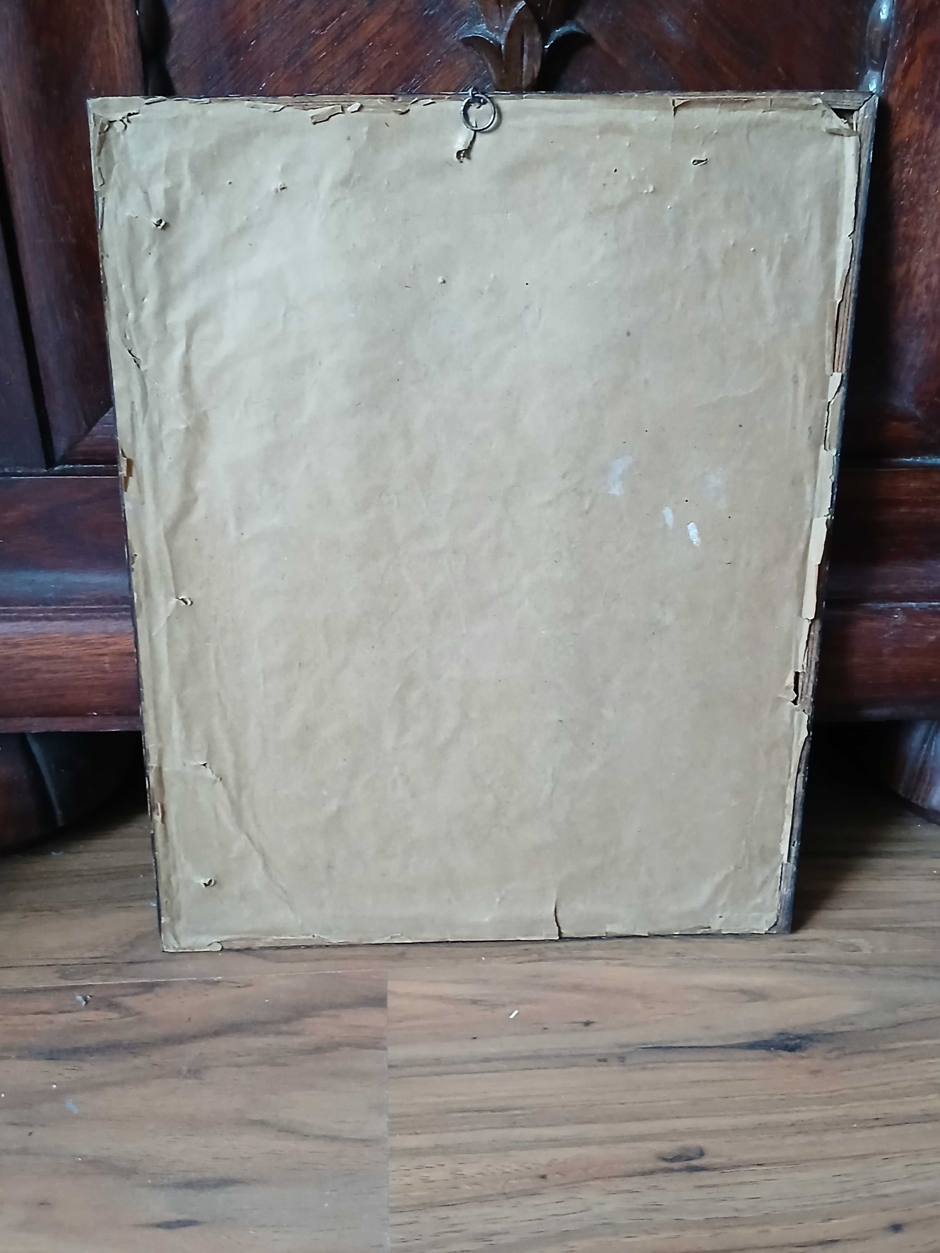 Stara grafika z 1931 roku podpisana uliczka Gdańska