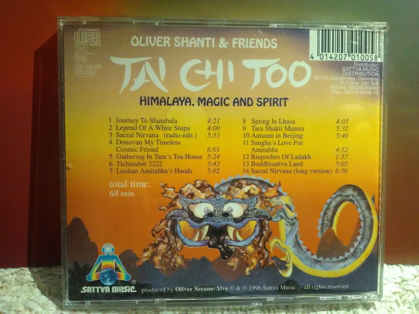 CD, Tai Chi Too Himalaya, Magic And Spirit, Oliver Shanti & Friends