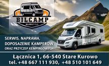 Serwis naprawa doposażenie kamperów oraz przyczep kempingowych Bilcamp