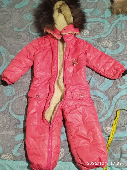 Комбінезон зимовий для дівчинки