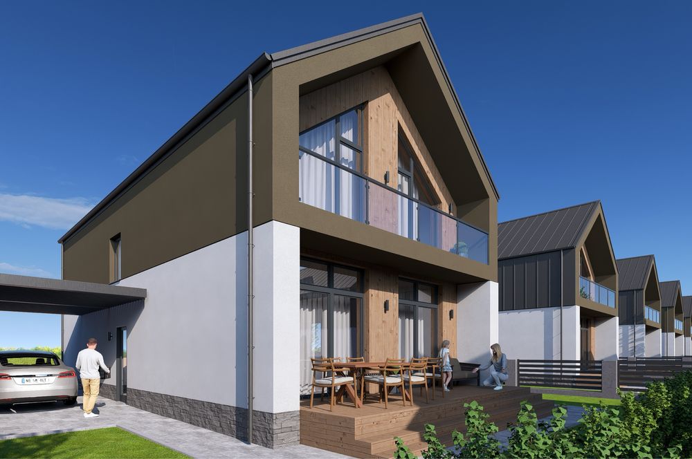 Котеджі/будинки окремостоячі КМ Atlant-city