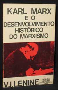 Livro Karl Marx e o desenvolvimento histórico do Marxismo V. I. Lénine