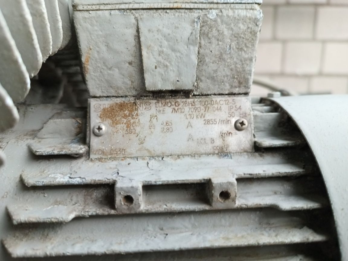 wentylator bocznokanałowy 1,1kW siemens