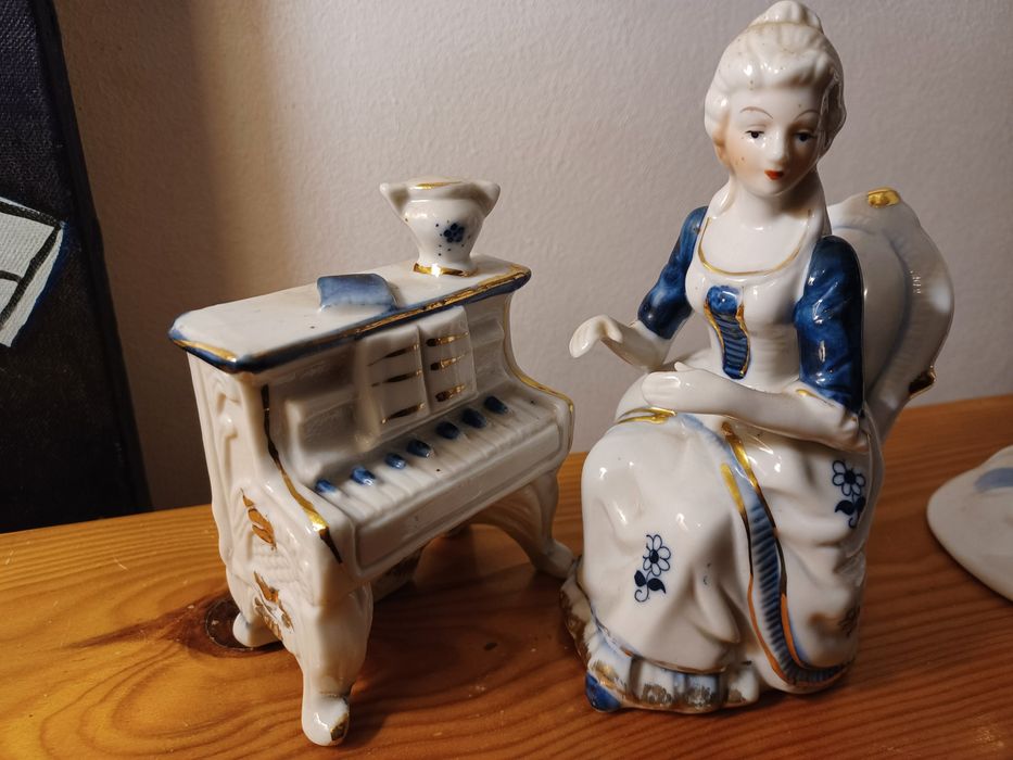 Conjunto figuras porcelada