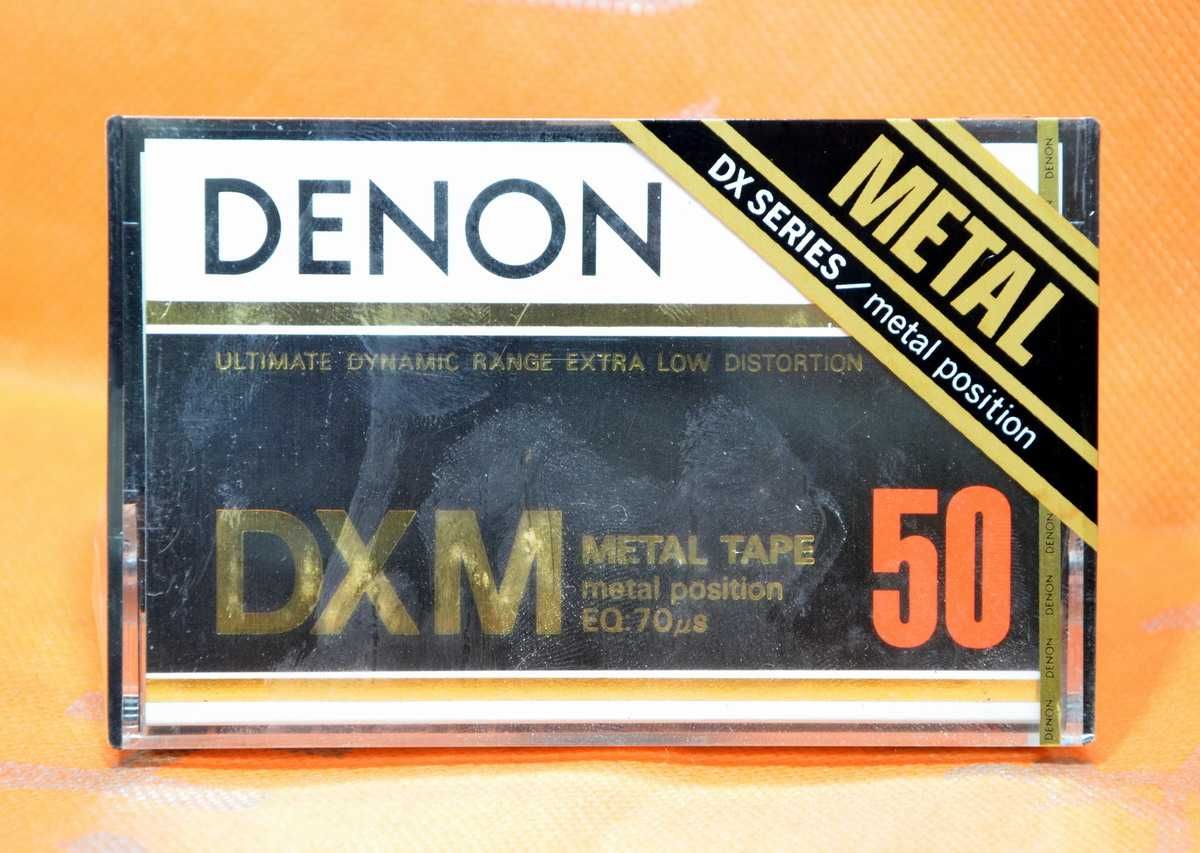 Аудио кассета Denon HD M Япония МЕТАЛЛ METAL касета Philips BASF Sanyo