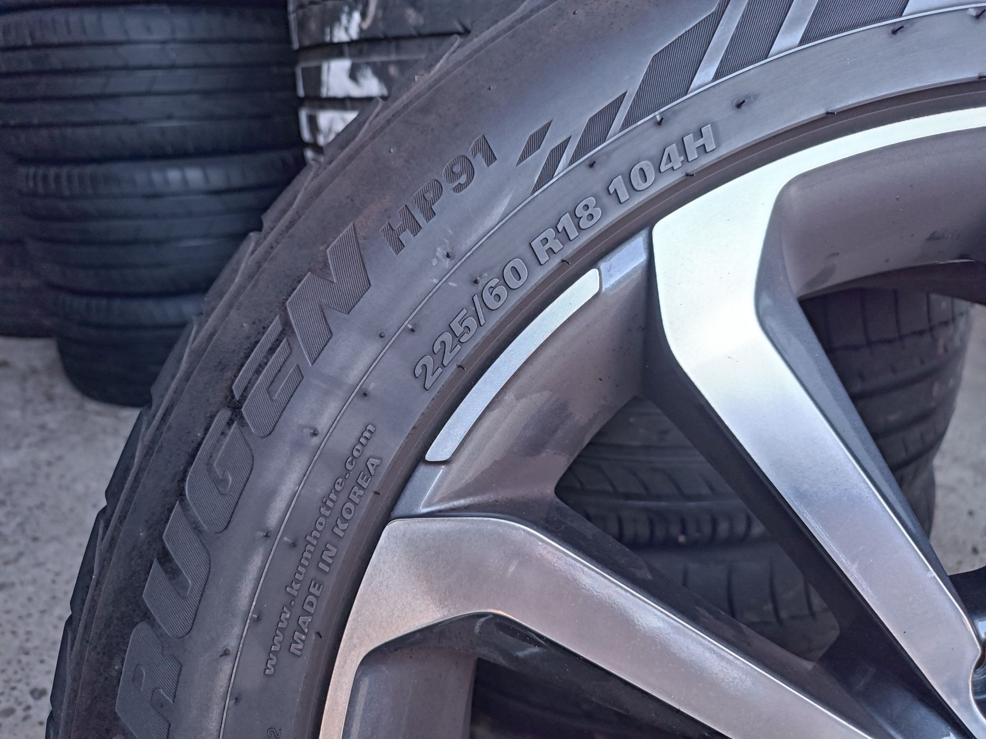 Автошини 225/60r18 kumxo літо з Германії