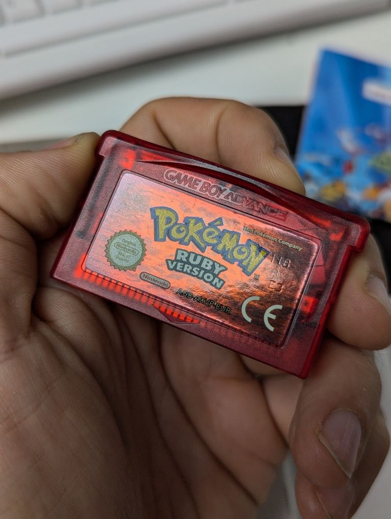 Pokemon Ruby Nintendo GameBoy Advance GBA oryginał pudełko