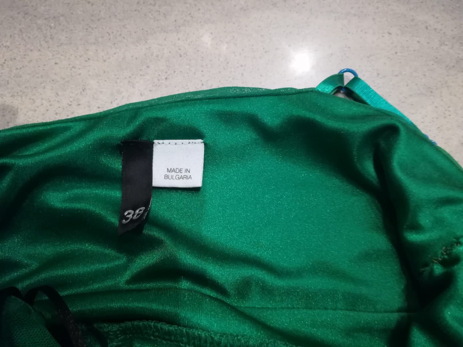 Sukienka zielona H&M, rozmiar 38