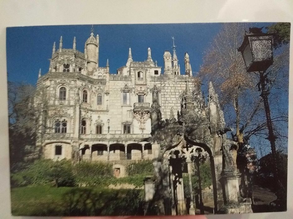 Postal Quinta da Regaleira Sintra Palácio da Regaleira Poço Iniciático