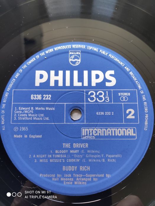 Buddy Rich płyta winylowa jazz,unikat