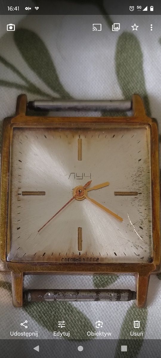 Stary zegarek kolekcjonerski
