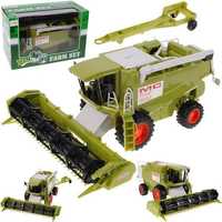 Kombajn Rolniczy Zbożowy 40Cm Heder Pojazd Rolniczy Zabawka Dla Dzieci