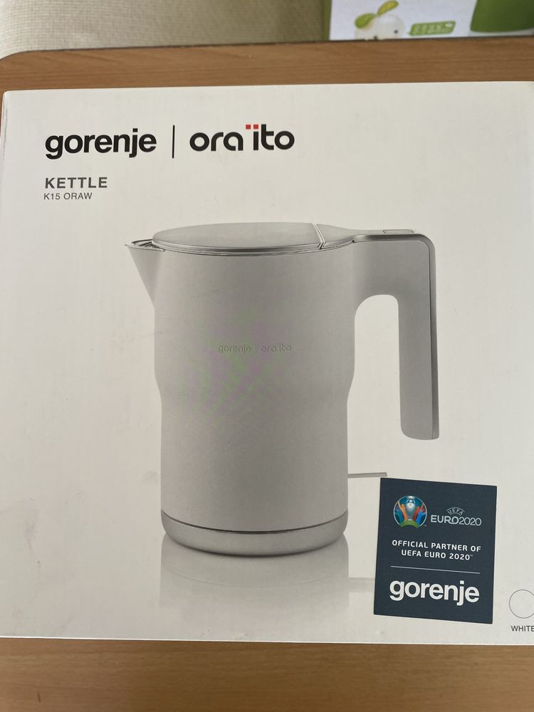 Чайник Gorenje дизайнерський ORA-Ito K15ORAW + подарунок