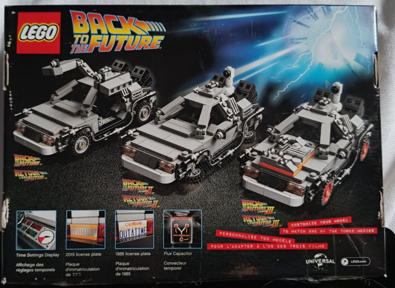 Klocki LEGO 21103 Delorean Powrót do przyszłości Back to Future Klasyk