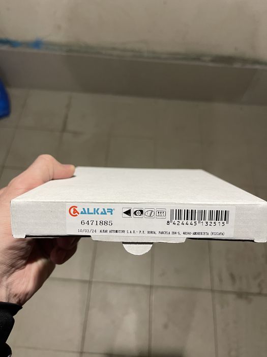 Вкладиш дзеркала лівий BMW X3/Х4 Європа