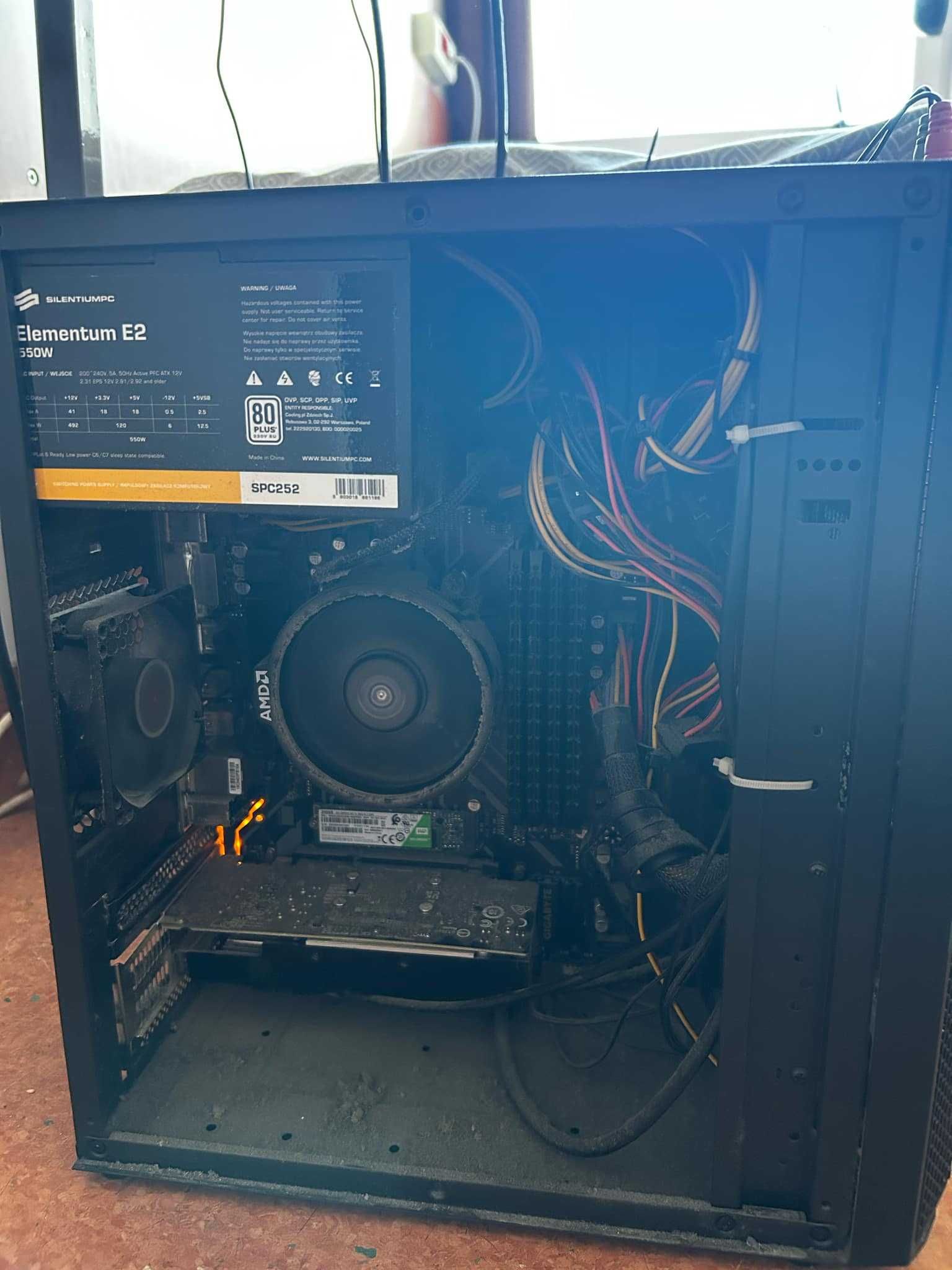 Sprzedam komputer stacjonarny – GTX 1650, Ryzen 1600, 16GB RAM