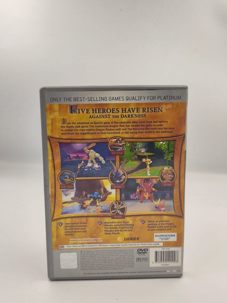 Spyro A Heroes Tail Ps2 nr 0905