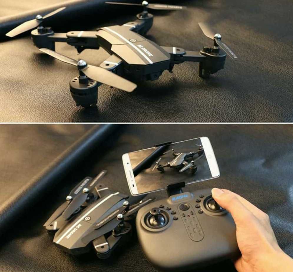 Складывающийся квадрокоптер, дрон c WiFi камерой RC drone 8807