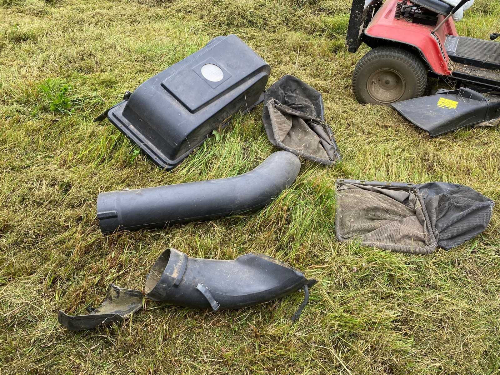 MTD  b10  Rasentrac briggs & stratton z przyczepka traktorek  kosiarka