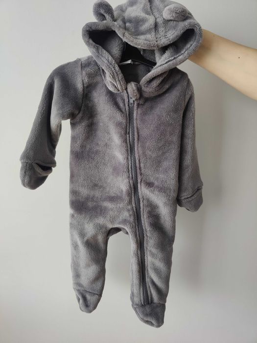 Pajacyk ocieplany dla niemowląt