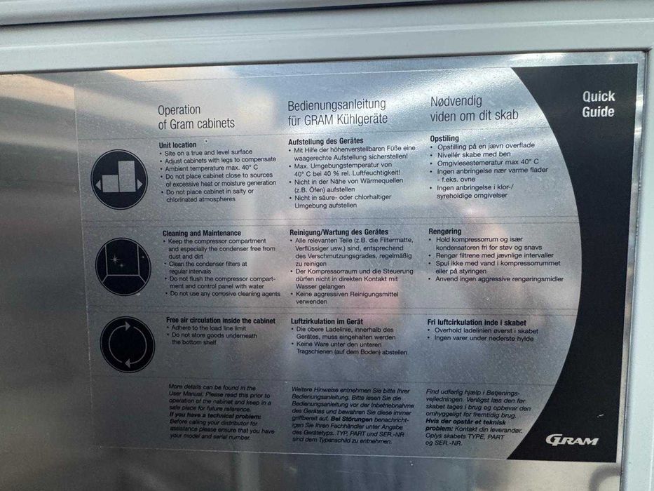 Zamrażarka Chłodziarka Gram Liebherr Hebeke