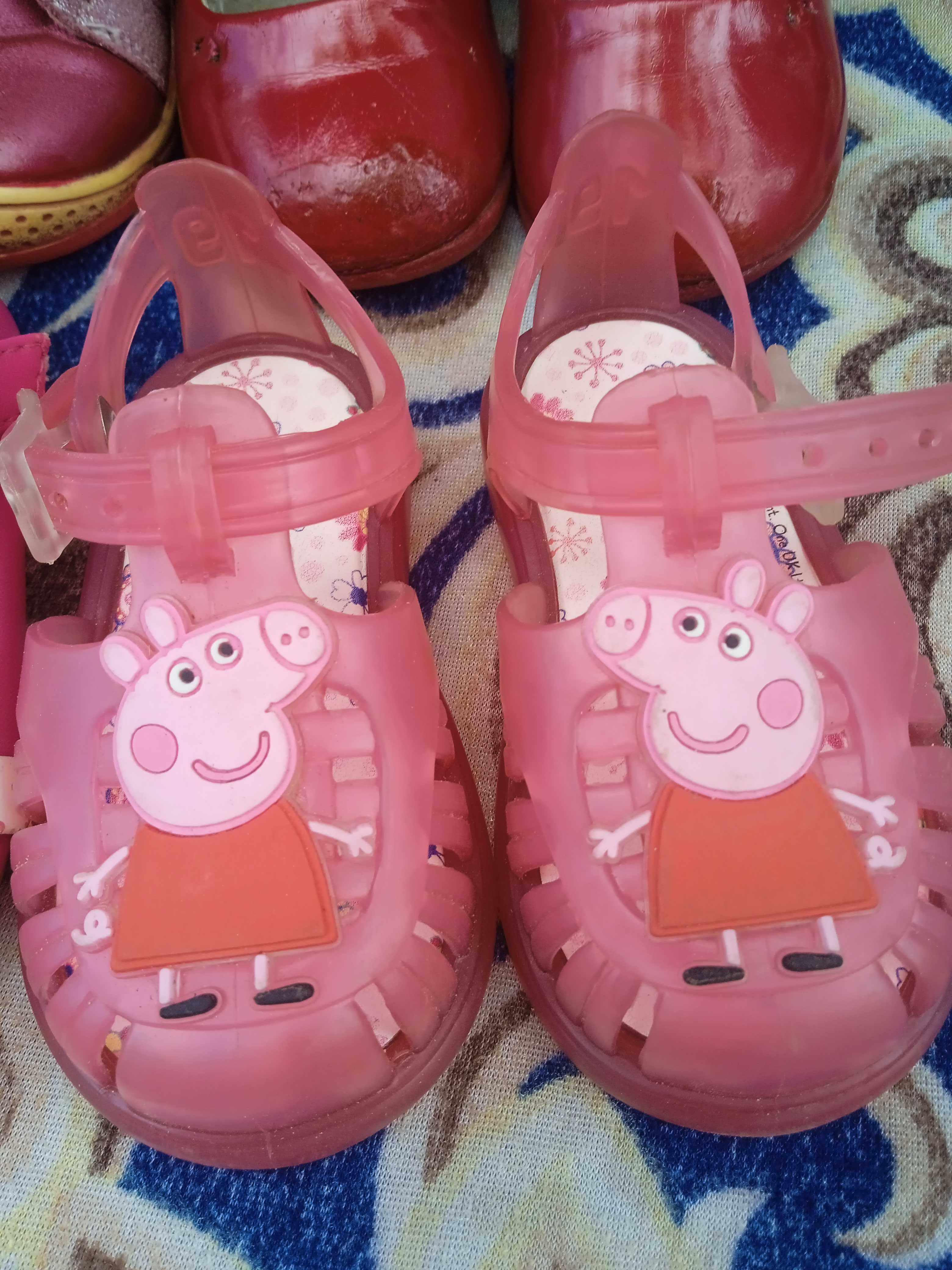 Пакет взуття обуви для дівчинки девочки 1-1,5 роки года 4 шт 11-13 см