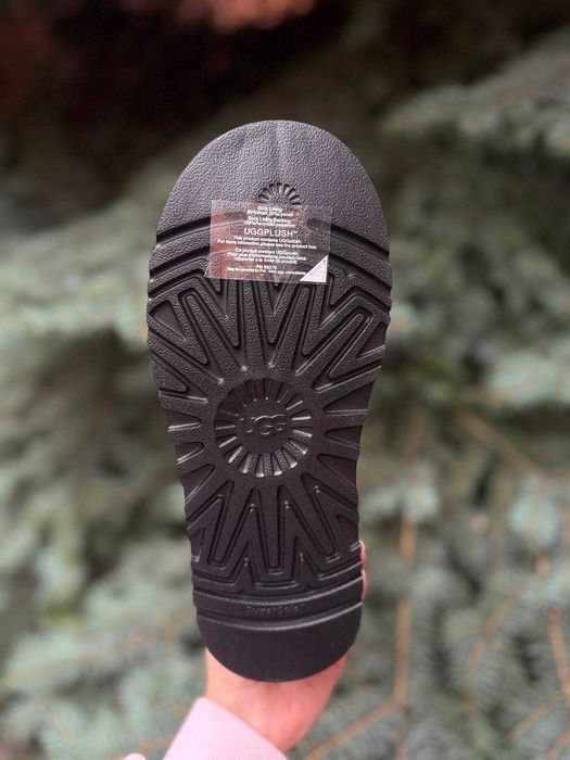 Женские угги, уггі оригінал UGG Classic Mini Dipper чорні/cірі, рижі