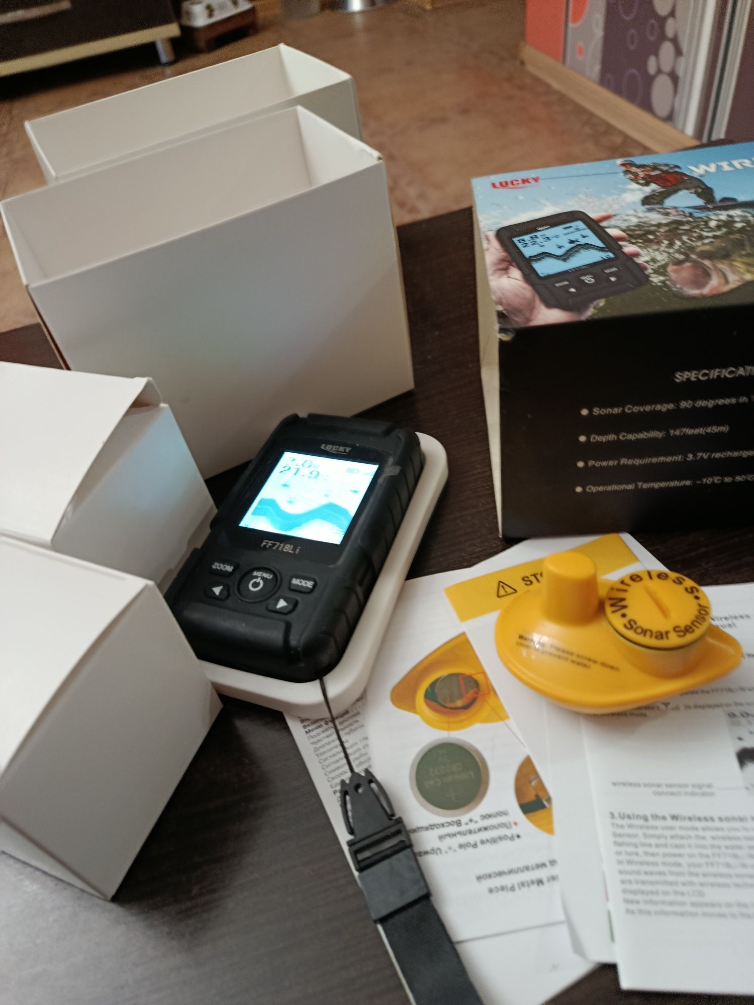 Эхолот lucky FF718Li