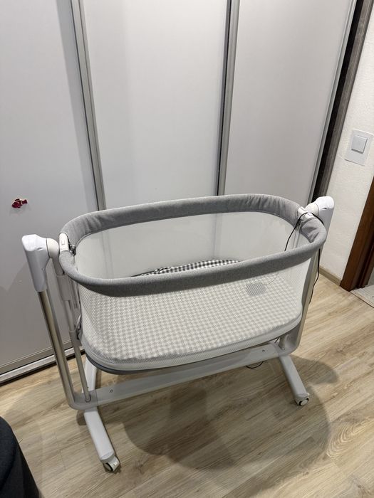 Ліжечка манеж NOA ME 1125-S графітовий