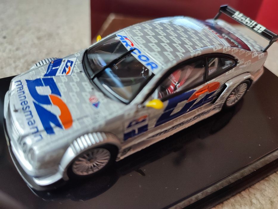 Mercedes CLK DTM, model w skali 1:43, AUTOart, nie używany, jak nowy