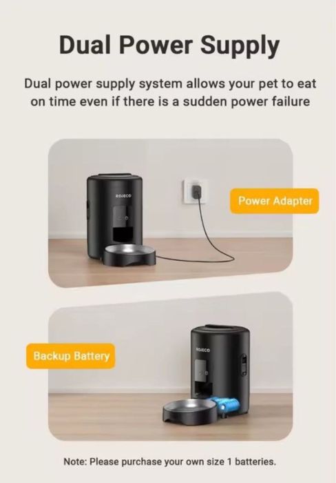 Автоматична годівниця ROJECO 2 л wifi
