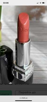 Стійка помада для губ dior rouge metallic. Відтінок 525 Cherie 3,5 г